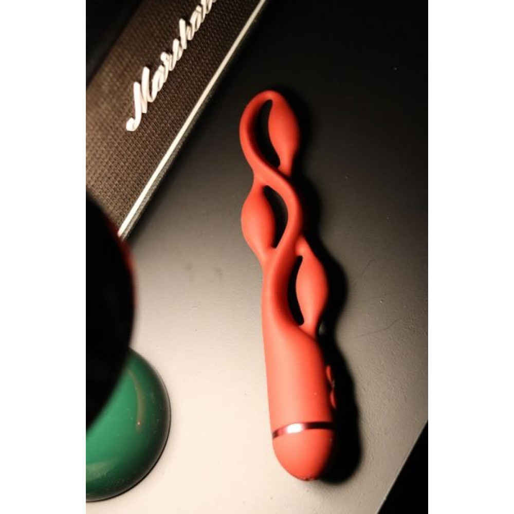 Різне - Імпульсний вібратор з ефектом пульсації UPKO UEROS для тривимірної стимуляції, червоний 7