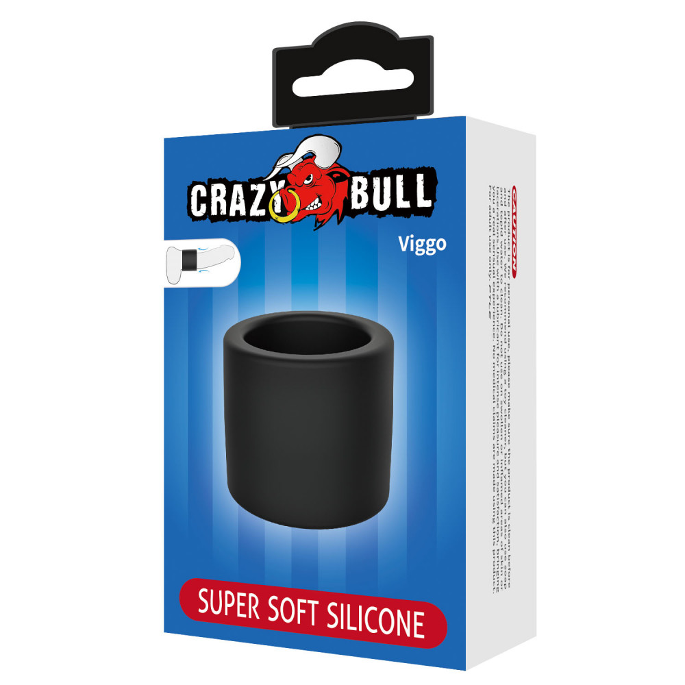  - Ерекційне кільце Crazy Bull - Viggo Super Soft Silicone Cock Ring, BI-210249 6