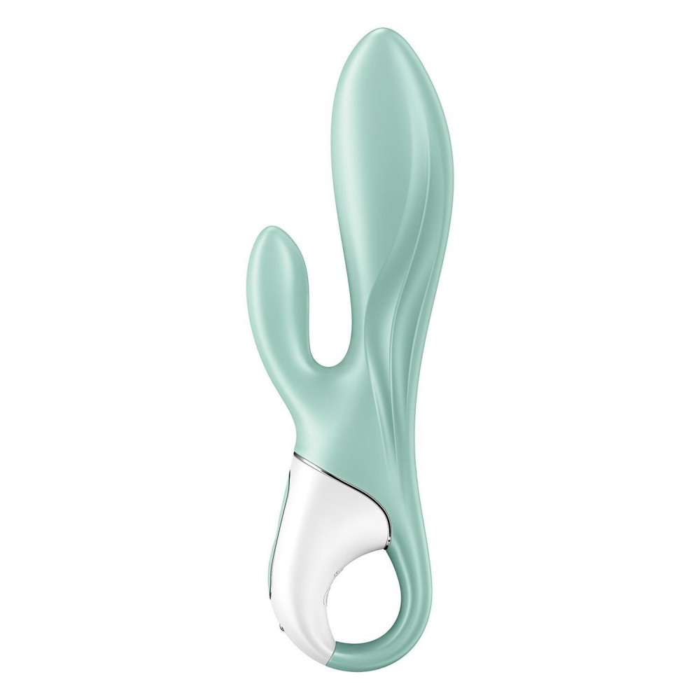 Секс игрушки - Смарт вибратор-кролик Satisfyer Air Pump Bunny 5+ (мятая упаковка!!!) 3