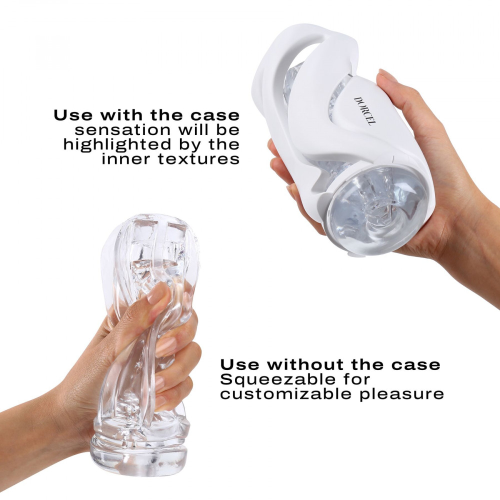 Секс іграшки - Мастурбатор Dorcel DEEP BLOW WHITE (м'яте паковання!!!) 3