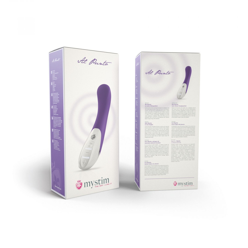 Секс игрушки - Вибратор Mystim Al Punto Purple (мятая упаковка!!!) 12