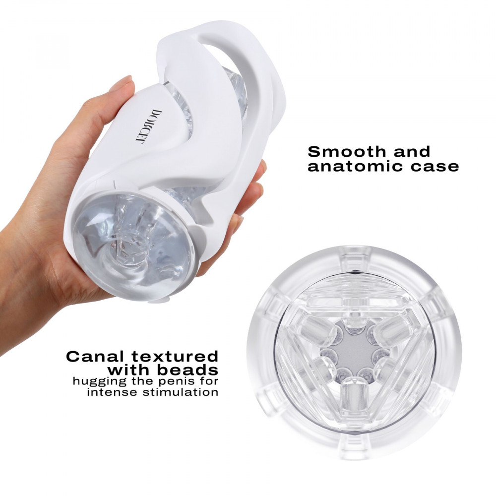 Секс іграшки - Мастурбатор Dorcel DEEP BLOW WHITE (м'яте паковання!!!) 2