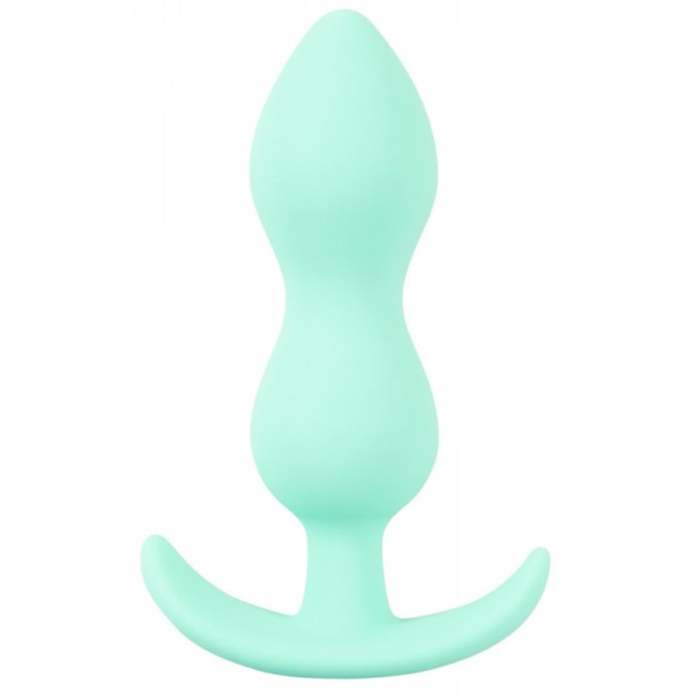 Секс игрушки - Анальная пробка Cuties Plugs, зеленая 5