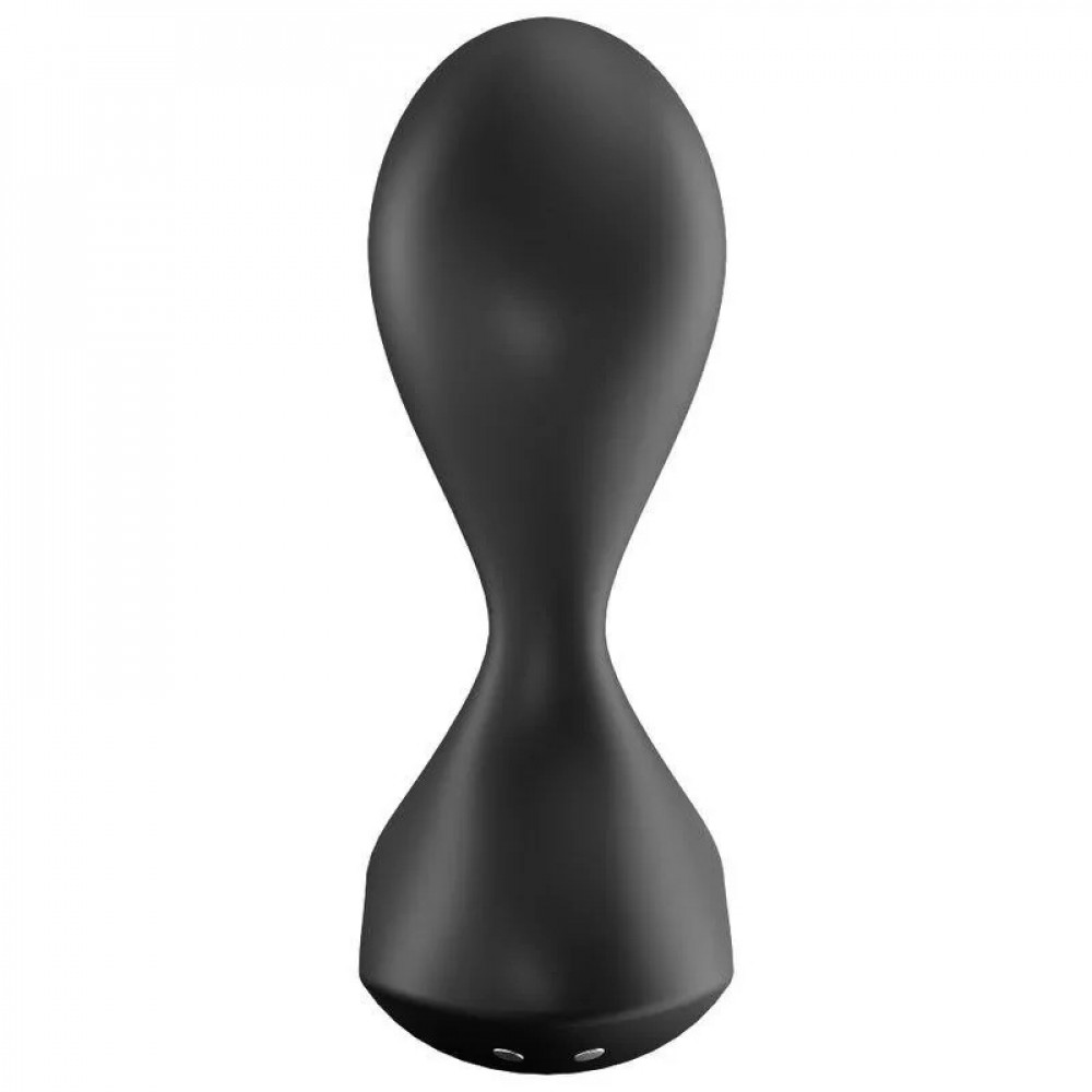 Анальные игрушки с вибрацией - Анальная смарт пробка Satisfyer Sweet Seal с вибрацией черная 2
