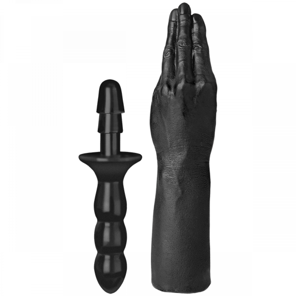 Анальные игрушки - Рука для фистинга Doc Johnson Titanmen The Hand with Vac-U-Lock Compatible Handle