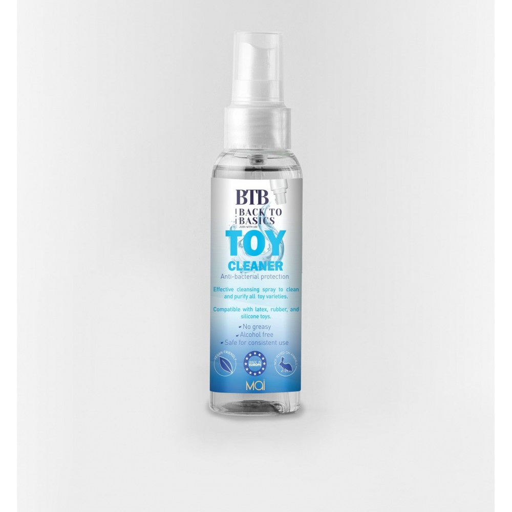 Средства по уходу за секс игрушками - Антибактериальное чистящее средство для игрушек BTB TOY CLEANER (75 мл)