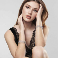 Браслети-наручники MAGNIFIQUE Bijoux Indiscrets, сріблясті
