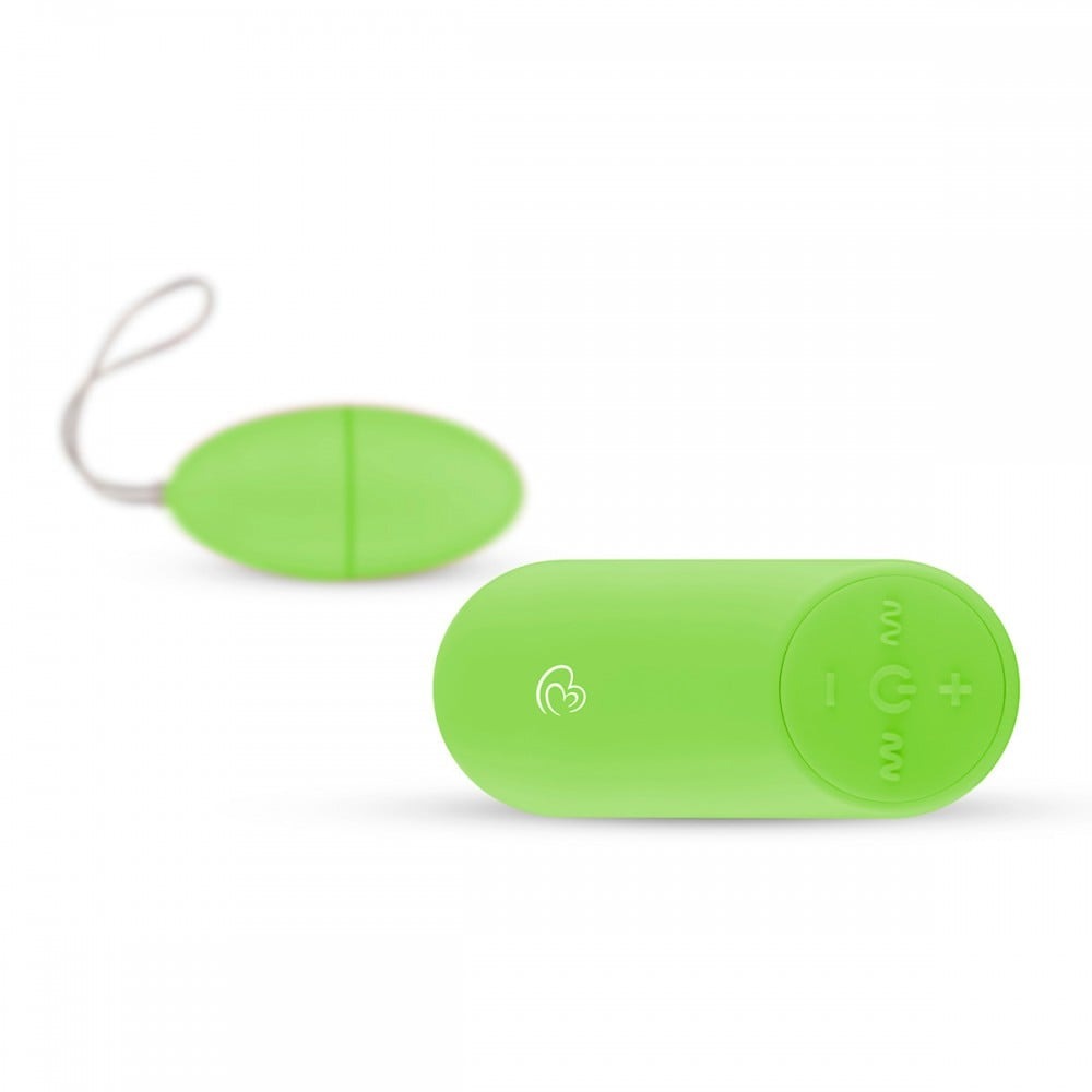 Секс игрушки - Вибраируйте с пультом Easytoys Remote Control Vibrating Egg, зеленое 2