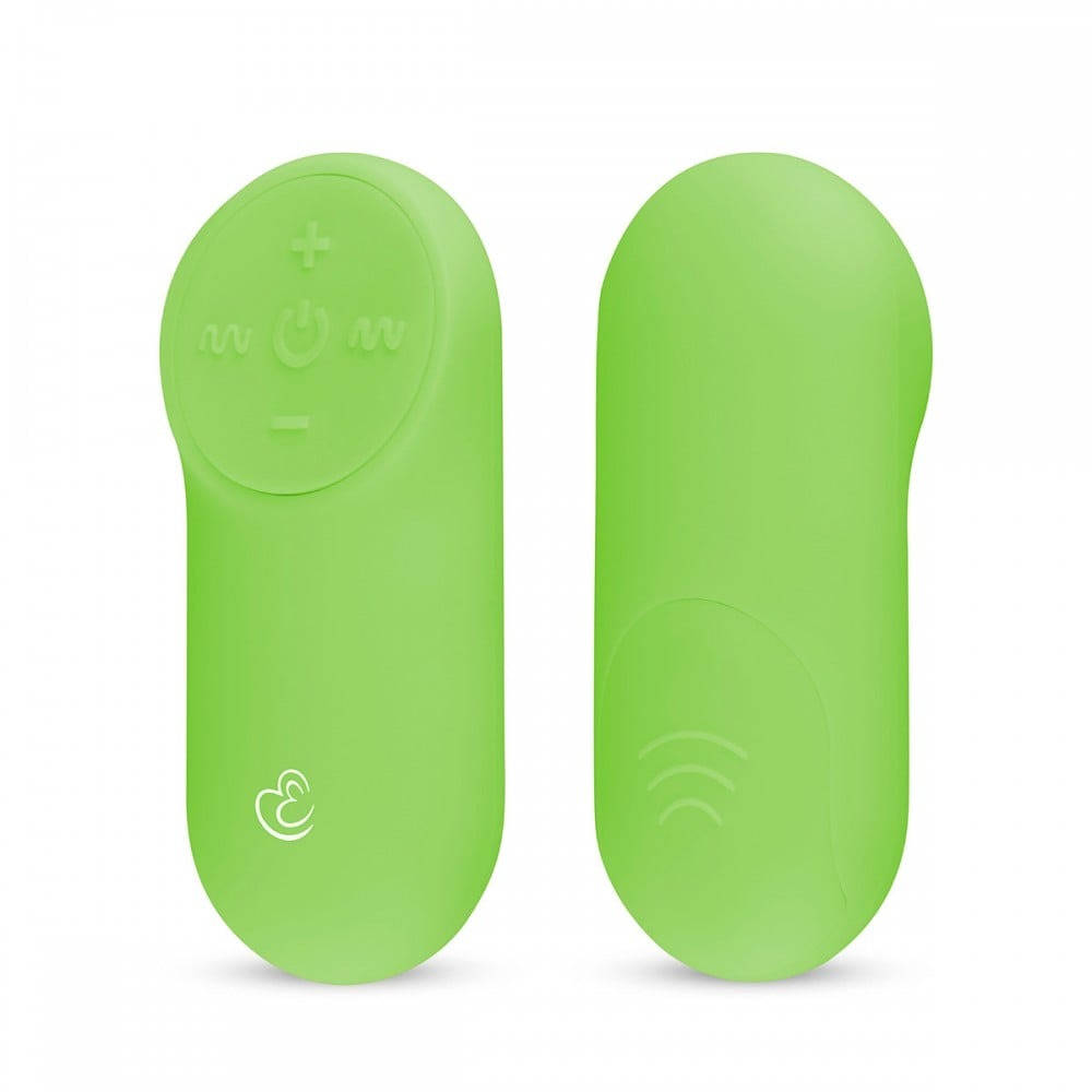 Секс игрушки - Вибраируйте с пультом Easytoys Remote Control Vibrating Egg, зеленое 3