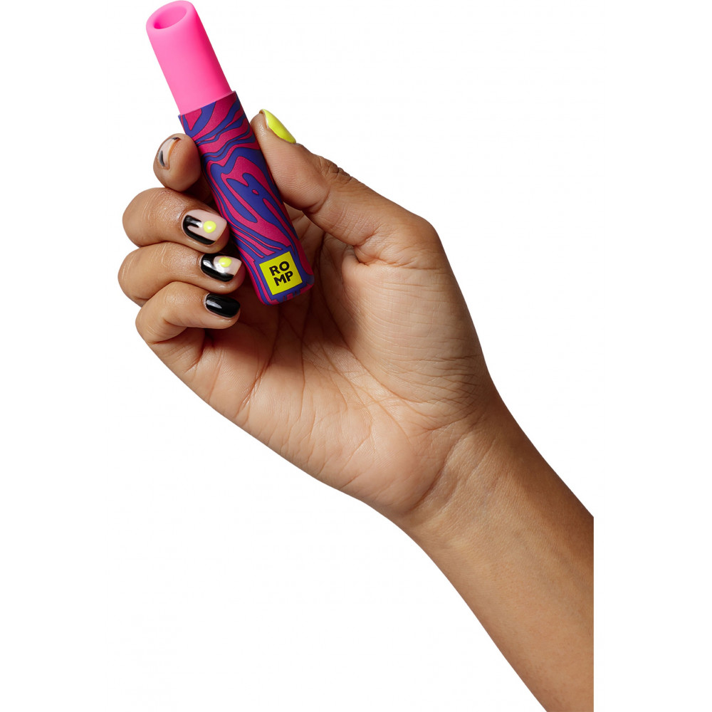 Різне - Кліторальний вібратор Romp Lipstick у вигляді губної памади, рожевий 2