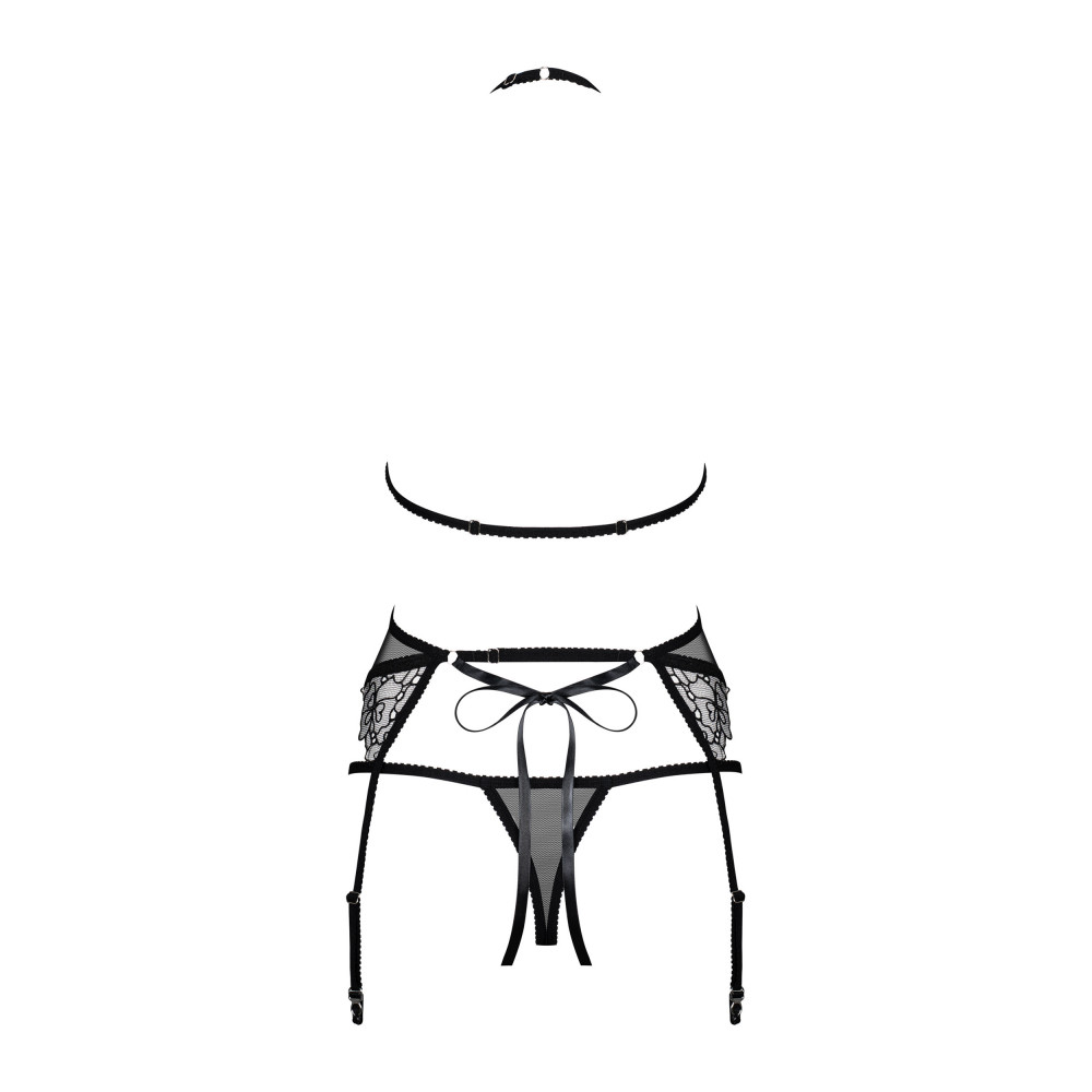 Разное - Комплект Obsessive UNIQUELLA THREE PIECES SET S/M 5