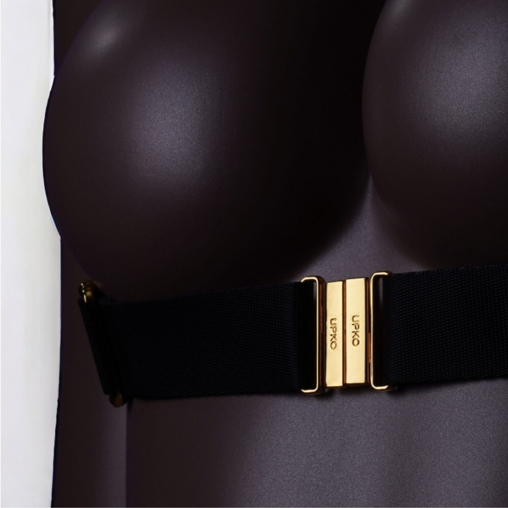 Різне - Комплект Поні UPKO портупея та упряж з кляпом, чорний 3