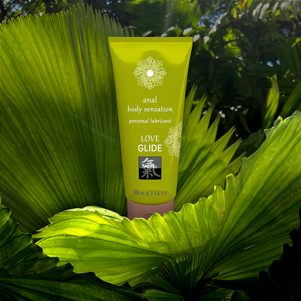  - Лубрикант анальный на водной основе Shiatsu Love Glide, 100 мл 1