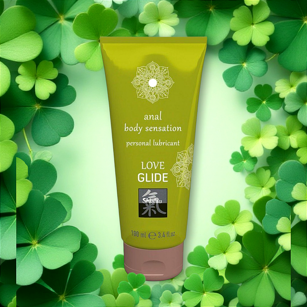  - Лубрикант анальный на водной основе Shiatsu Love Glide, 100 мл 2