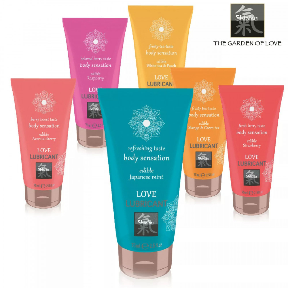  - Лубрикант анальный на водной основе Shiatsu Love Glide, 100 мл 3