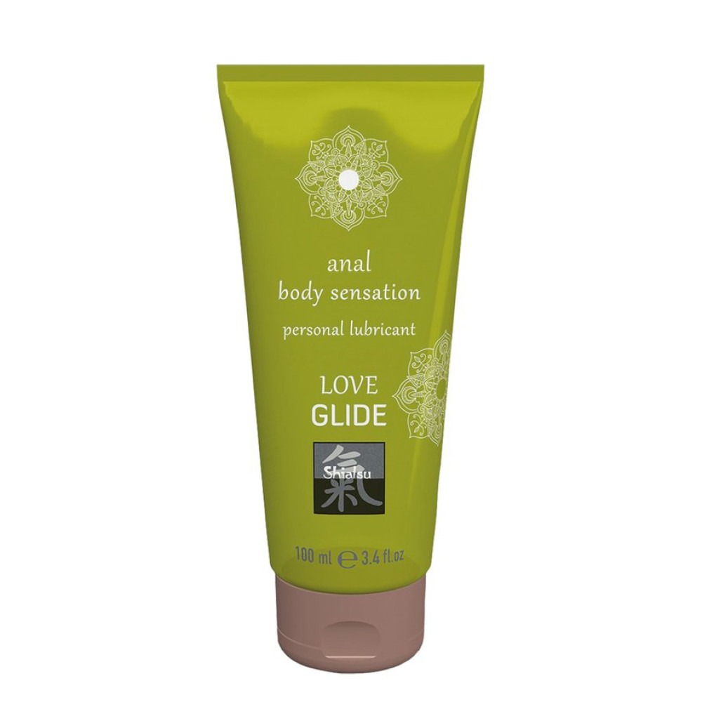  - Лубрикант анальный на водной основе Shiatsu Love Glide, 100 мл