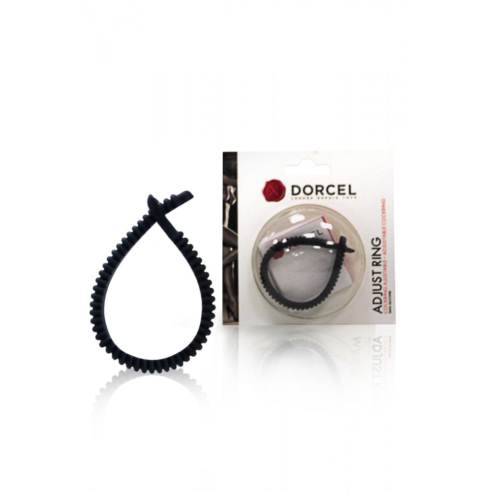 Эрекционное кольцо - Эрекционное кольцо лассо Dorcel Adjust Ring, эластичное, регулируемая тугость 1