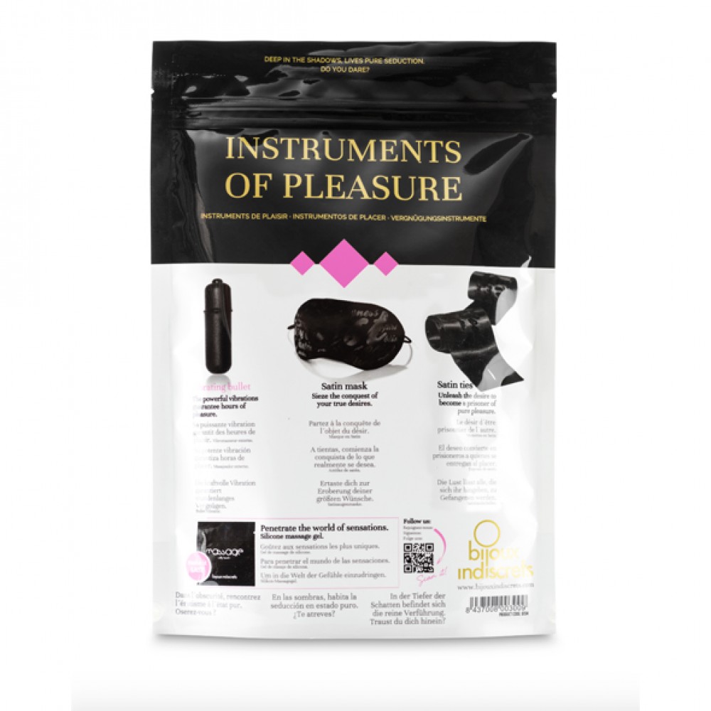 Подарочные наборы - Набор для секса Instruments of Pleasure уровень фиолетовый Bijoux Indiscrets 5