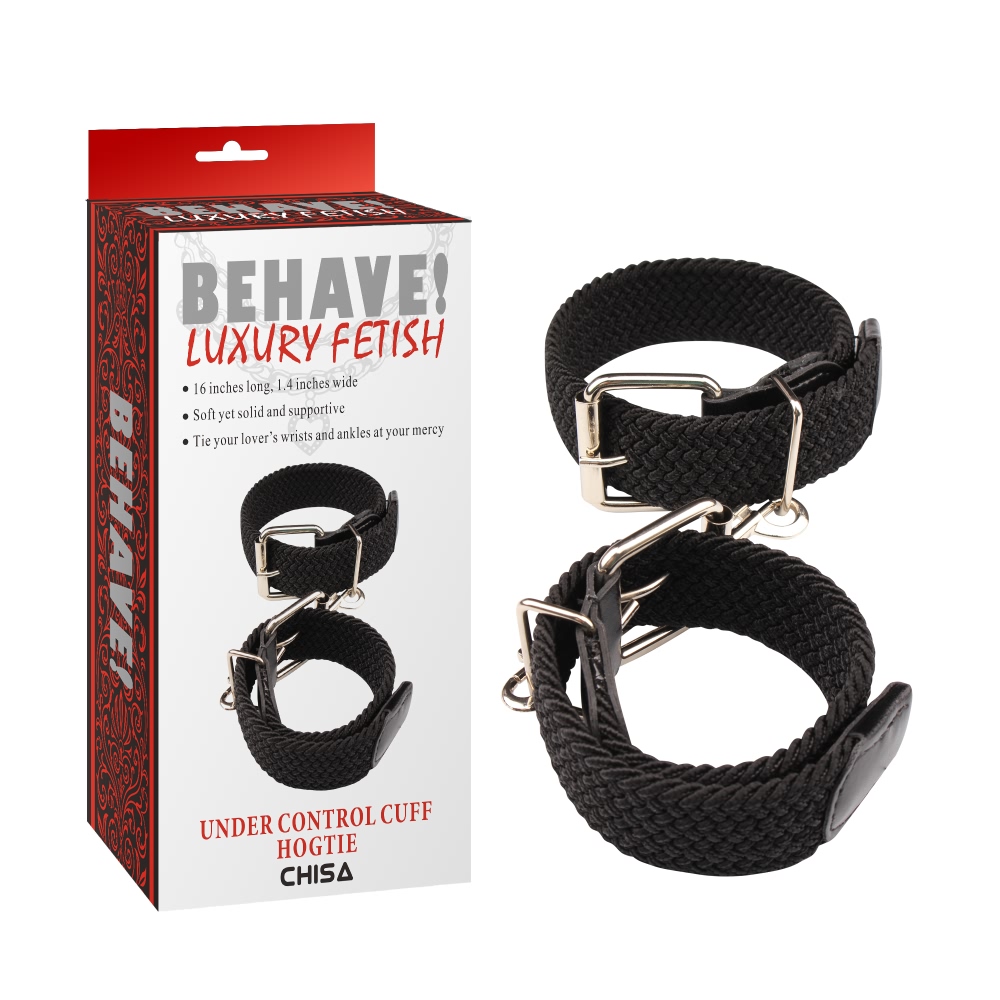 Наручники, веревки, бондажы, поножи - Наручники Chisa Behave Luxury Fetish Under Control Cuff