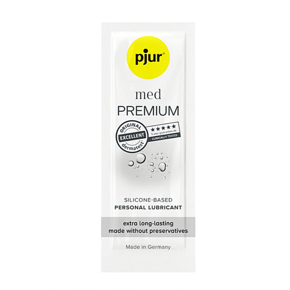 Разное - Смазка на силиконовой основе Pjur Med Premium Glide универсальная, 1.5 мл