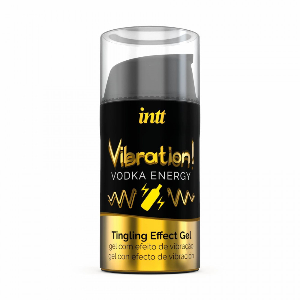 Лубриканты - Жидкий вибратор Intt Vibration Vodka (15 мл) (без упаковки!!!) 1