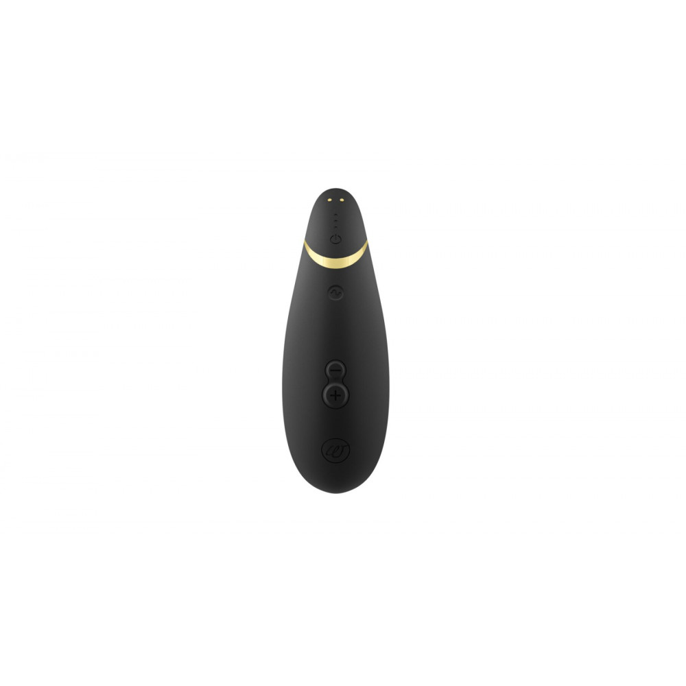 Вибраторы вакуумные - Вакуумный клиторальный стимулятор Womanizer Premium 2 - Black, функции Autopilot и Smart Silence 5