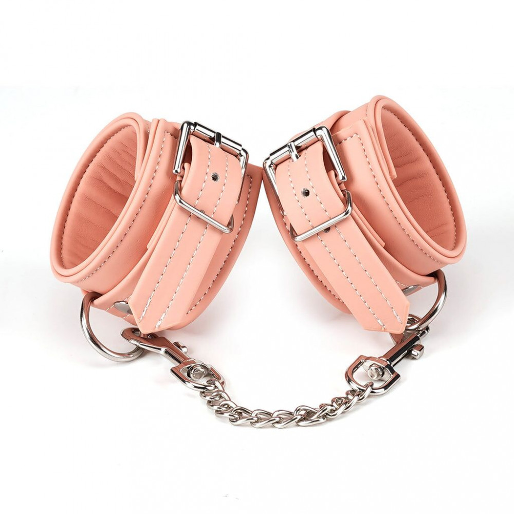Наручники и ограничения - Наручники Liebe Seele Dark Candy Pink Wrist Cuffs