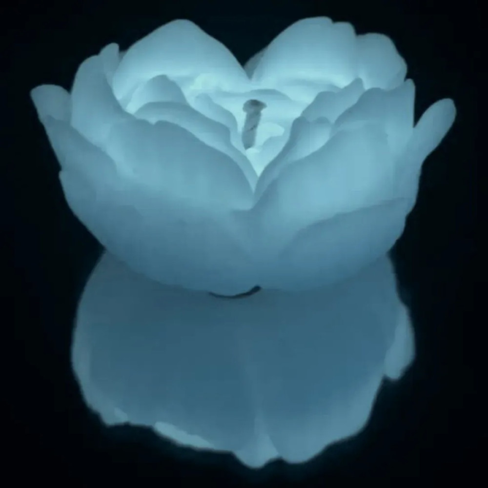 - Свічка люмінесцентна GlowKink низькотемпературна, L, біла, 62 г 2