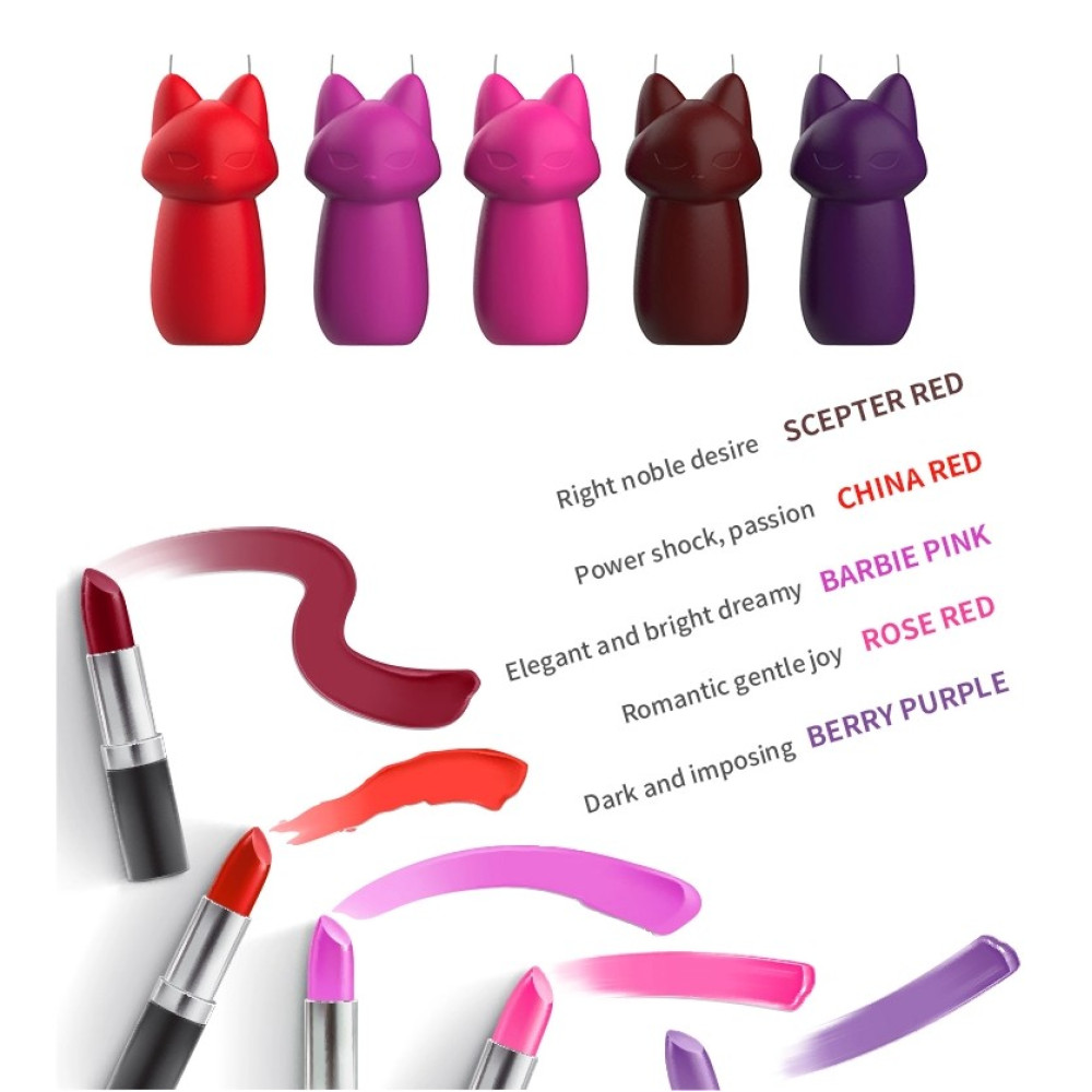 Різне - Свічка лисичка низькотемпературна Roomfun Сhina Red з ароматом шоколаду, червона 6