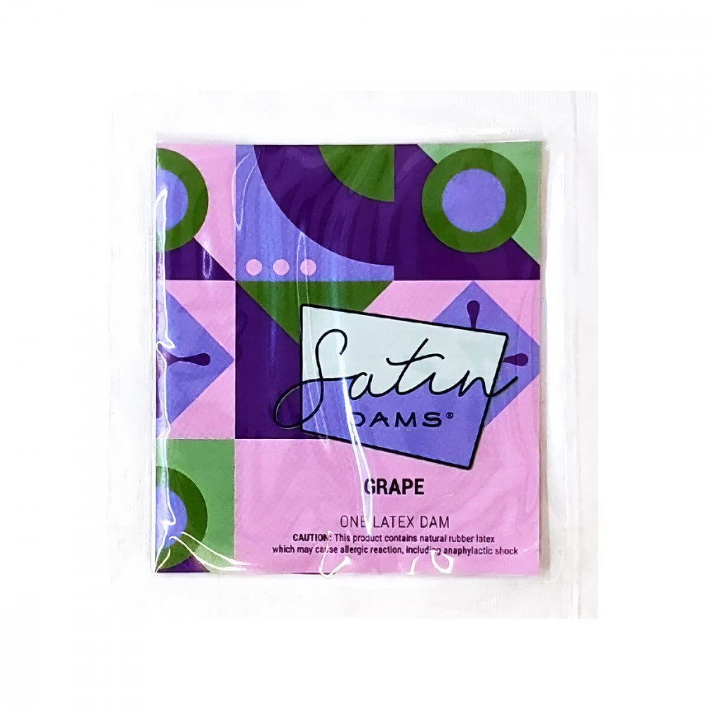 Презервативы - Набор латексных салфеток Satin Dams Assorted 100 шт 2
