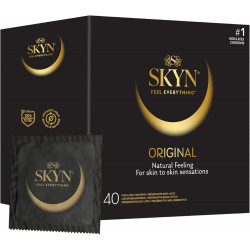 Безлатексные премиум-презервативы SKYN Original 40 шт