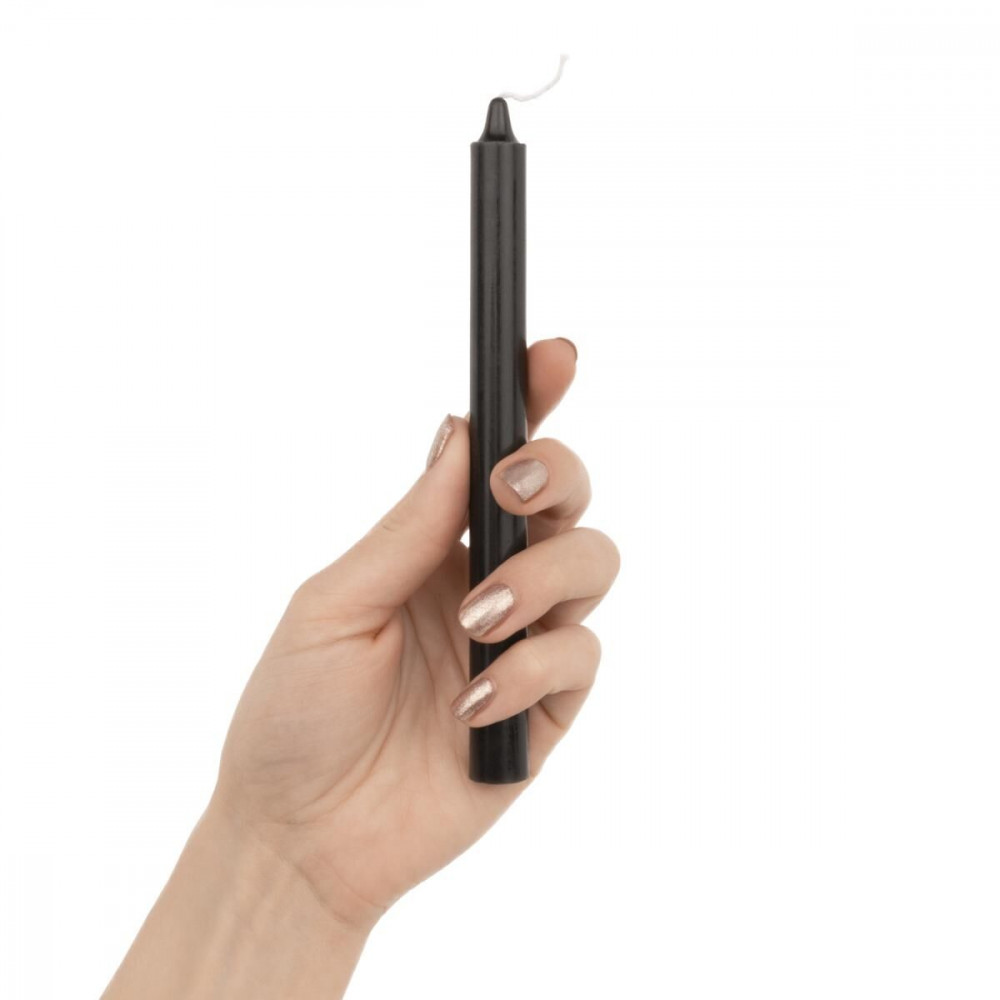 БДСМ іграшки - Набір свічок Rosy Gold - Seduction Candle Set - Black 4