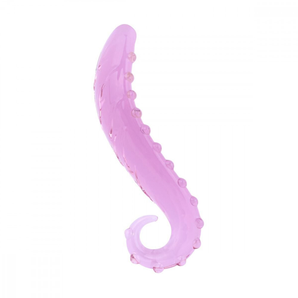 Фалоімітатор - Скляний фалоімітатор в формі щупальця Gildo No. 34 Tentacle Glass Dildo 1