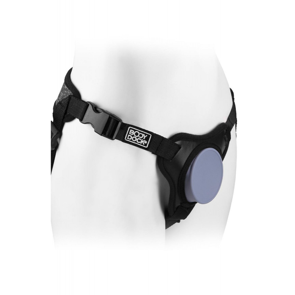 Страпони - Трусики для страпону Pipedream Dillio Platinum чорні 2