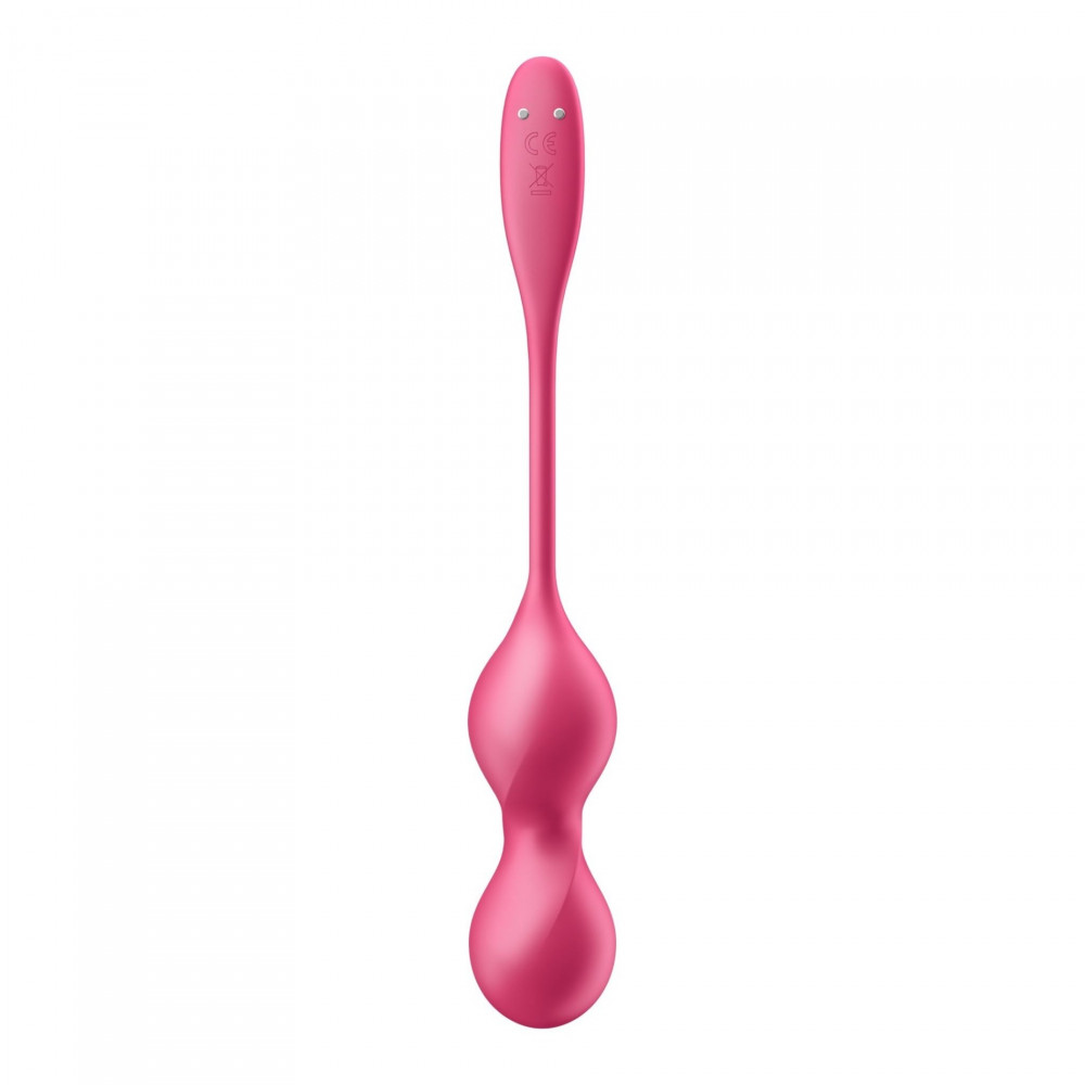 Разное - Вагинальные шарики с вибрацией Satisfyer Love Birds 2 работающие от приложения, розовые 1