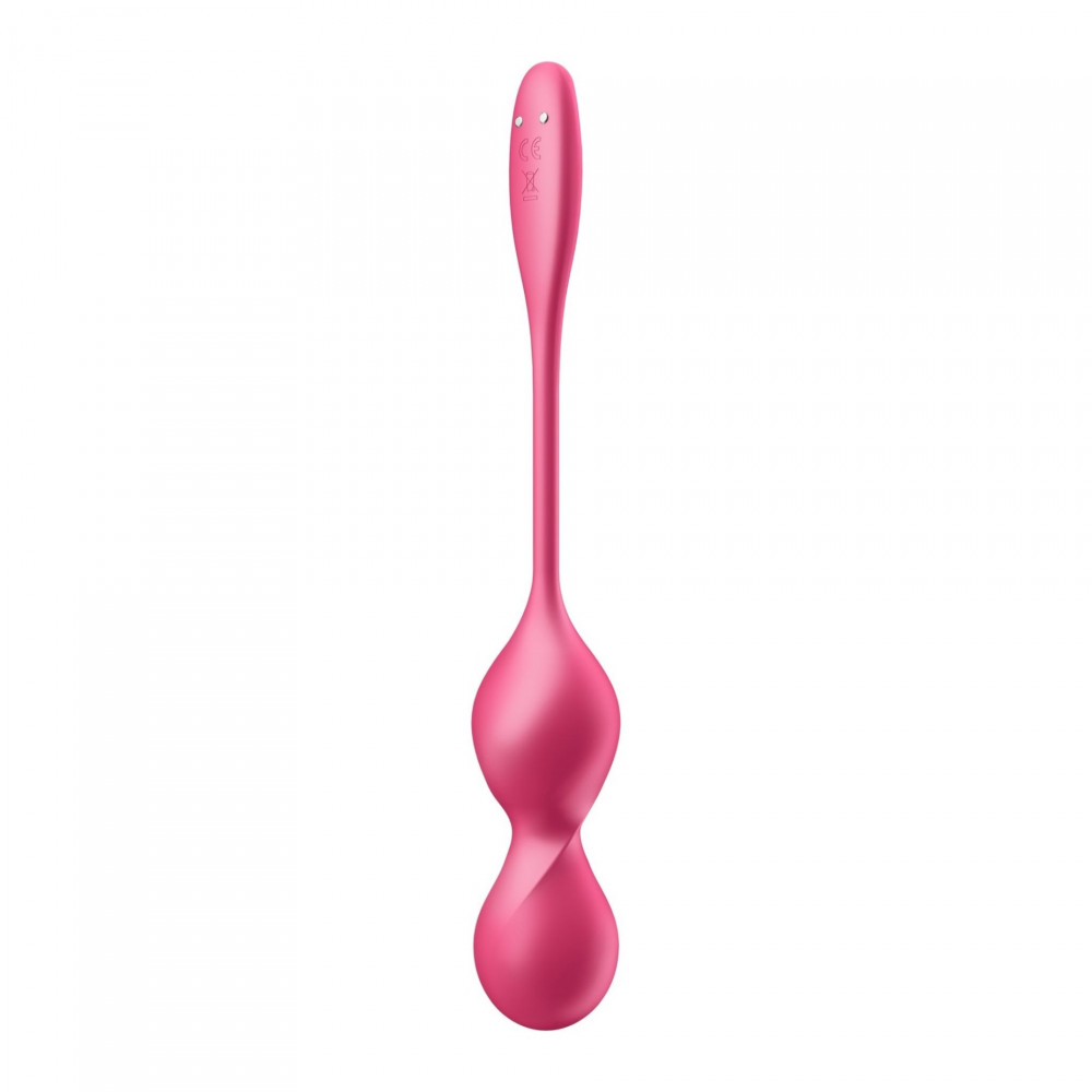 Разное - Вагинальные шарики с вибрацией Satisfyer Love Birds 2 работающие от приложения, розовые 3