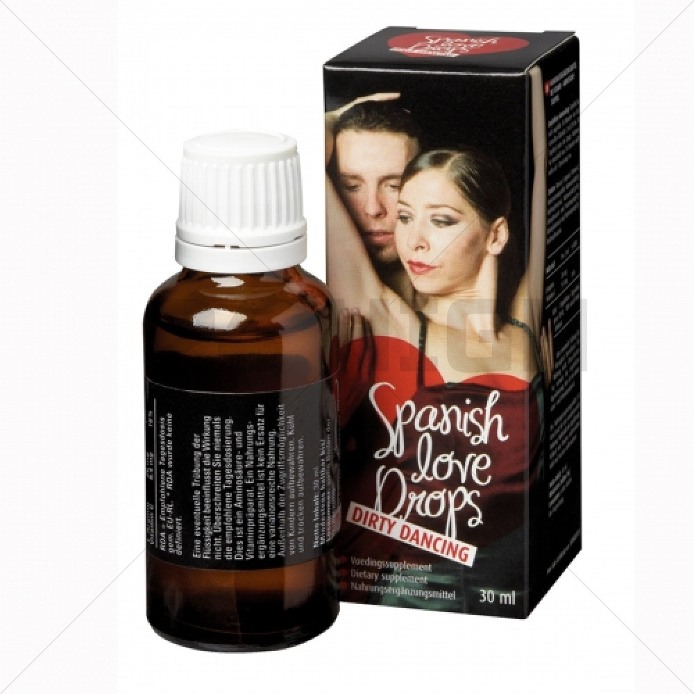 Лубриканты - Возбуждающие капли для двоих Love Drops Dirty Dancing ( 30 ml )