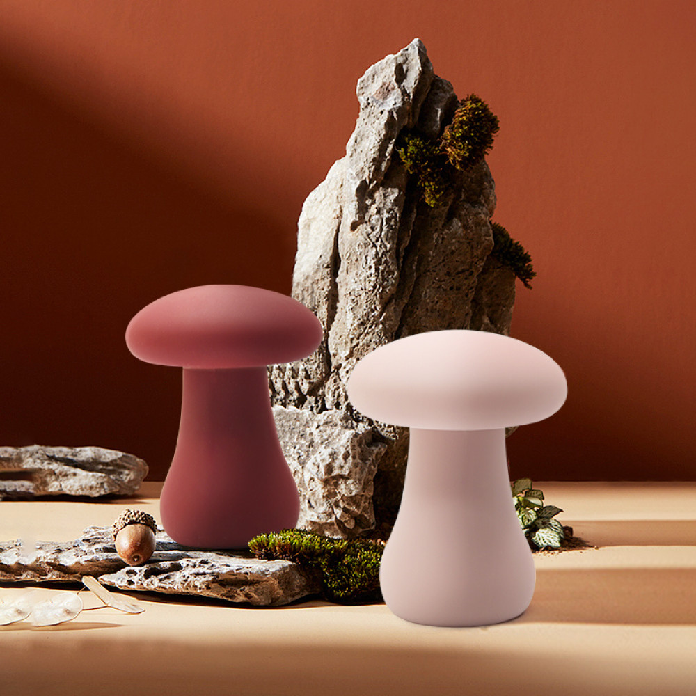 Різне - Вібратор у формі гриба Sweet Em, бордовий 5