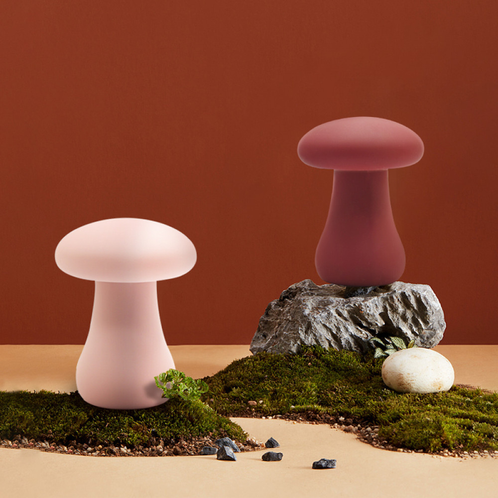 Різне - Вібратор у формі гриба Sweet Em, бордовий 6