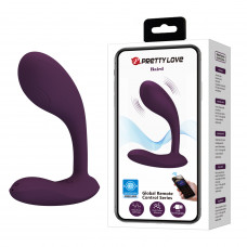 Вибромассажер серии G-Spot APP от Pretty Love - Baird Purple, BI-014992HP-1