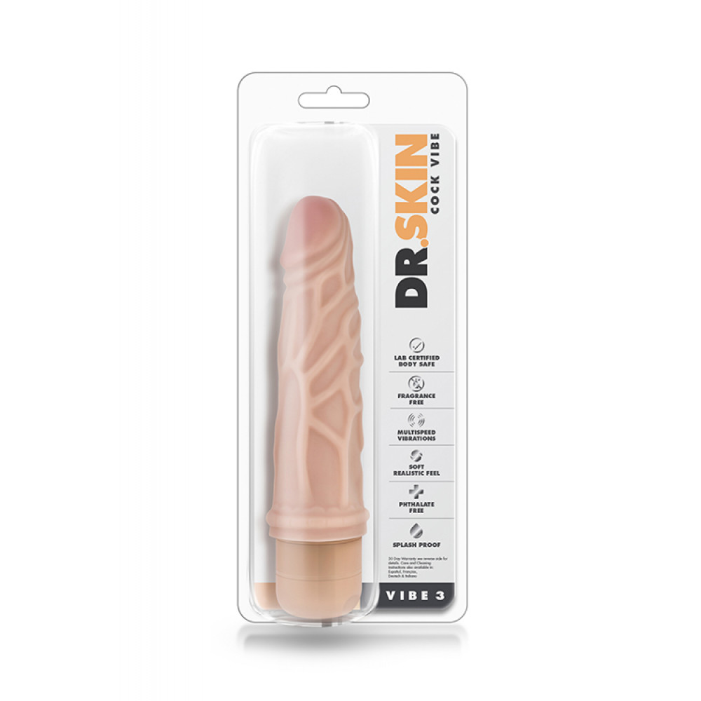 Секс игрушки - Вибратор MR. SKIN COCK VIBE 3 3