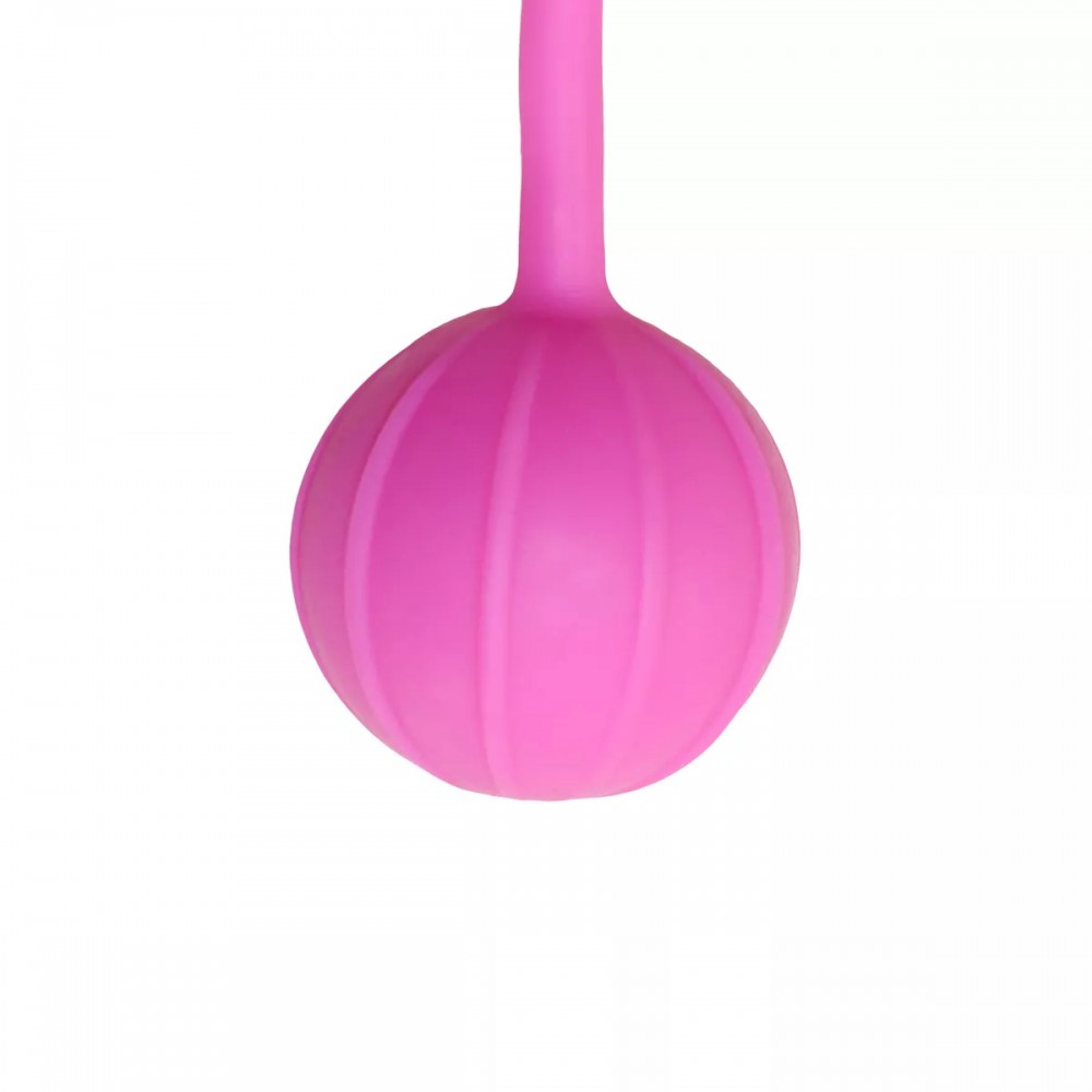 Вагинальные шарики - Вагинальные шарики Easytoys Vertical Ribbed Geisha розовые 2