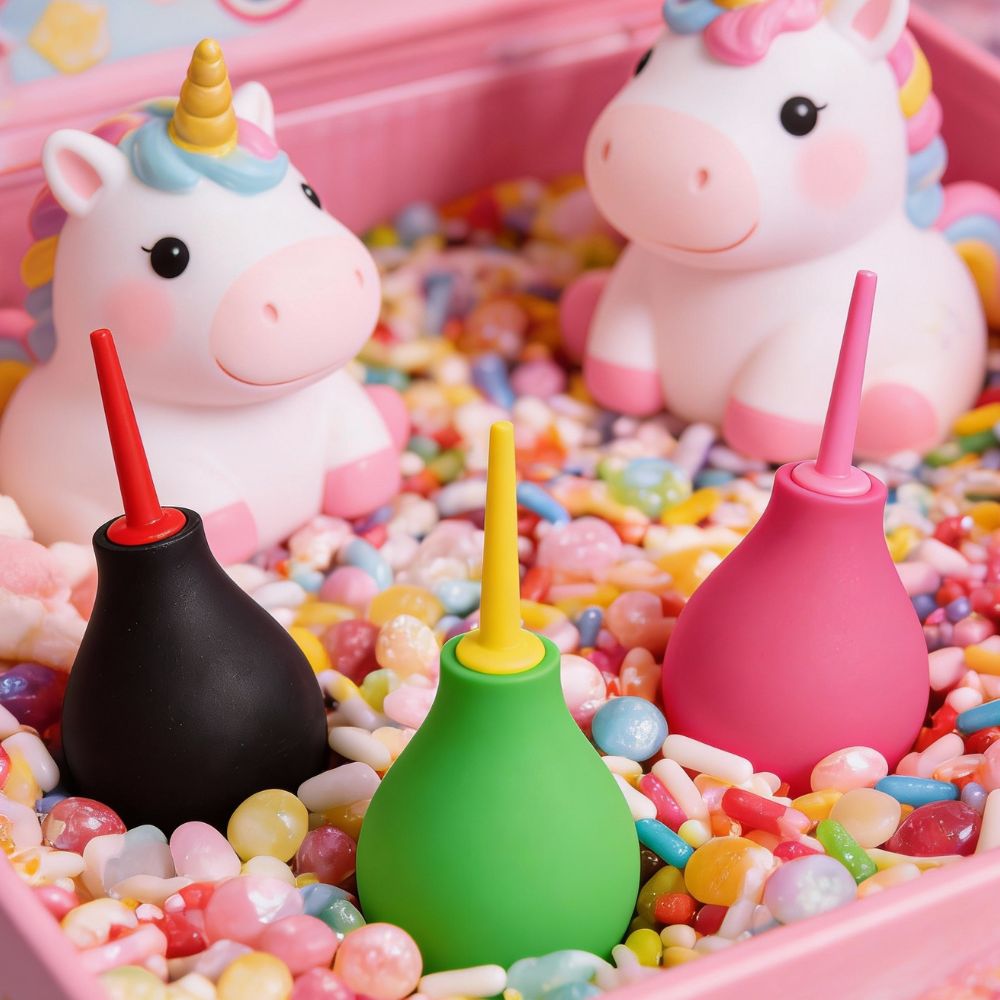 Анальные игрушки - Анальный душ UNIVIBE Pink and Pink 5