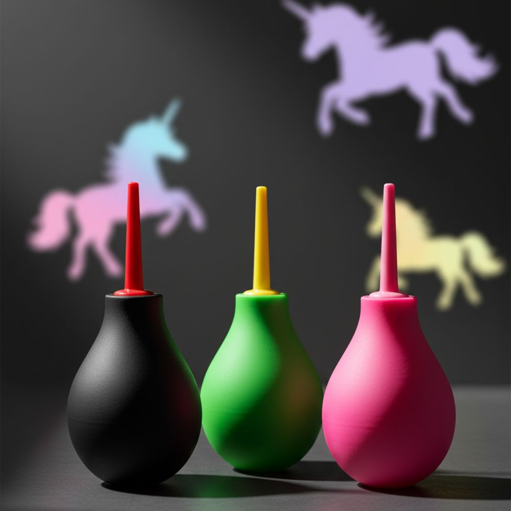 Анальные игрушки - Анальный душ UNIVIBE Pink and Pink 9