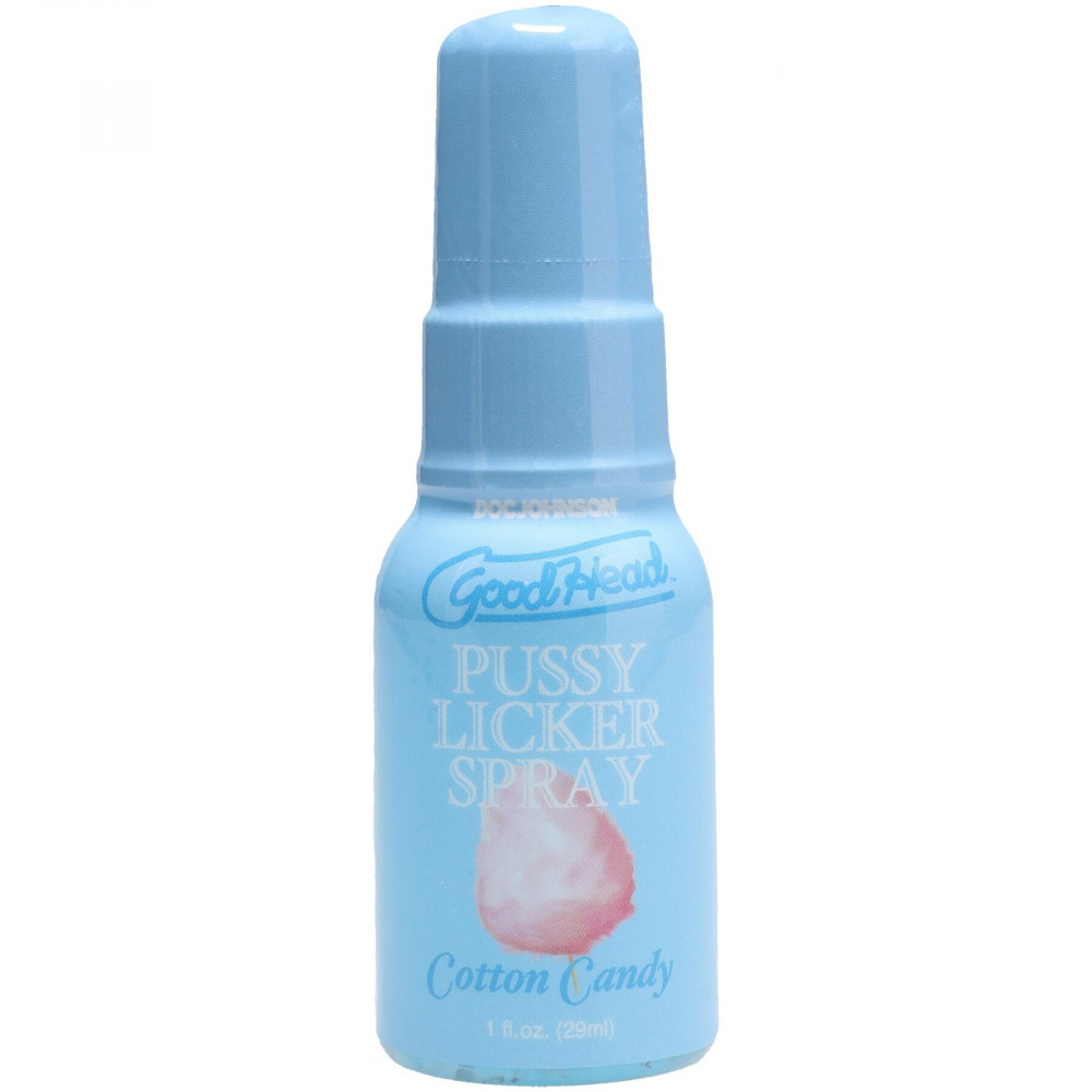 Оральные смазки - Спрей для кунилингуса Doc Johnson GoodHead Pussy Licker Spray - Cotton Candy 29 мл