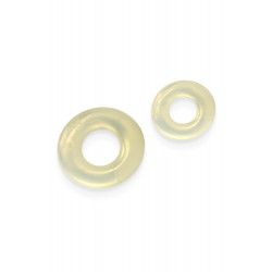 Эрекционные кольца NS Novelties Fantasia прозрачные, 2 шт