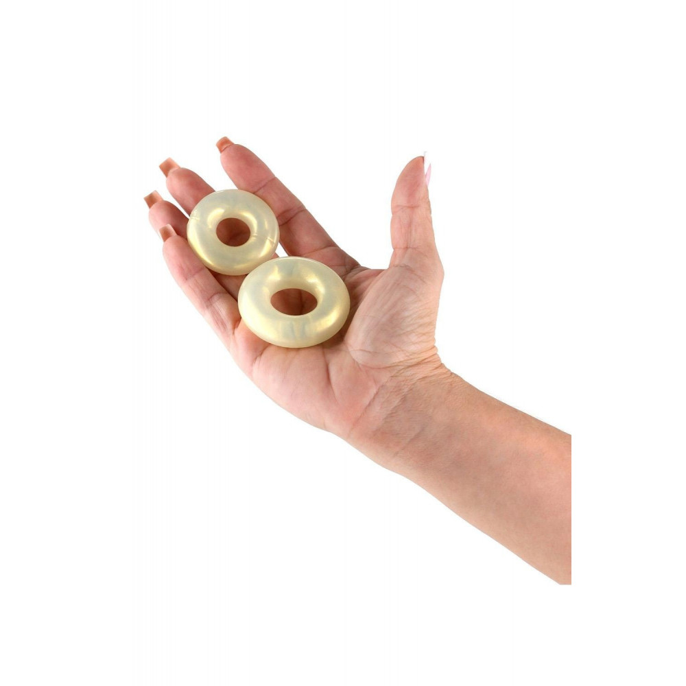 Эрекционные кольца и насадки - Эрекционные кольца NS Novelties Fantasia прозрачные, 2 шт 1