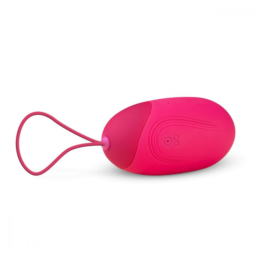 Секс игрушки - Виброяйцо XL Easytoys, с дистанционным пультом, силиконовое, розовое, 8 х 3.8 см 4