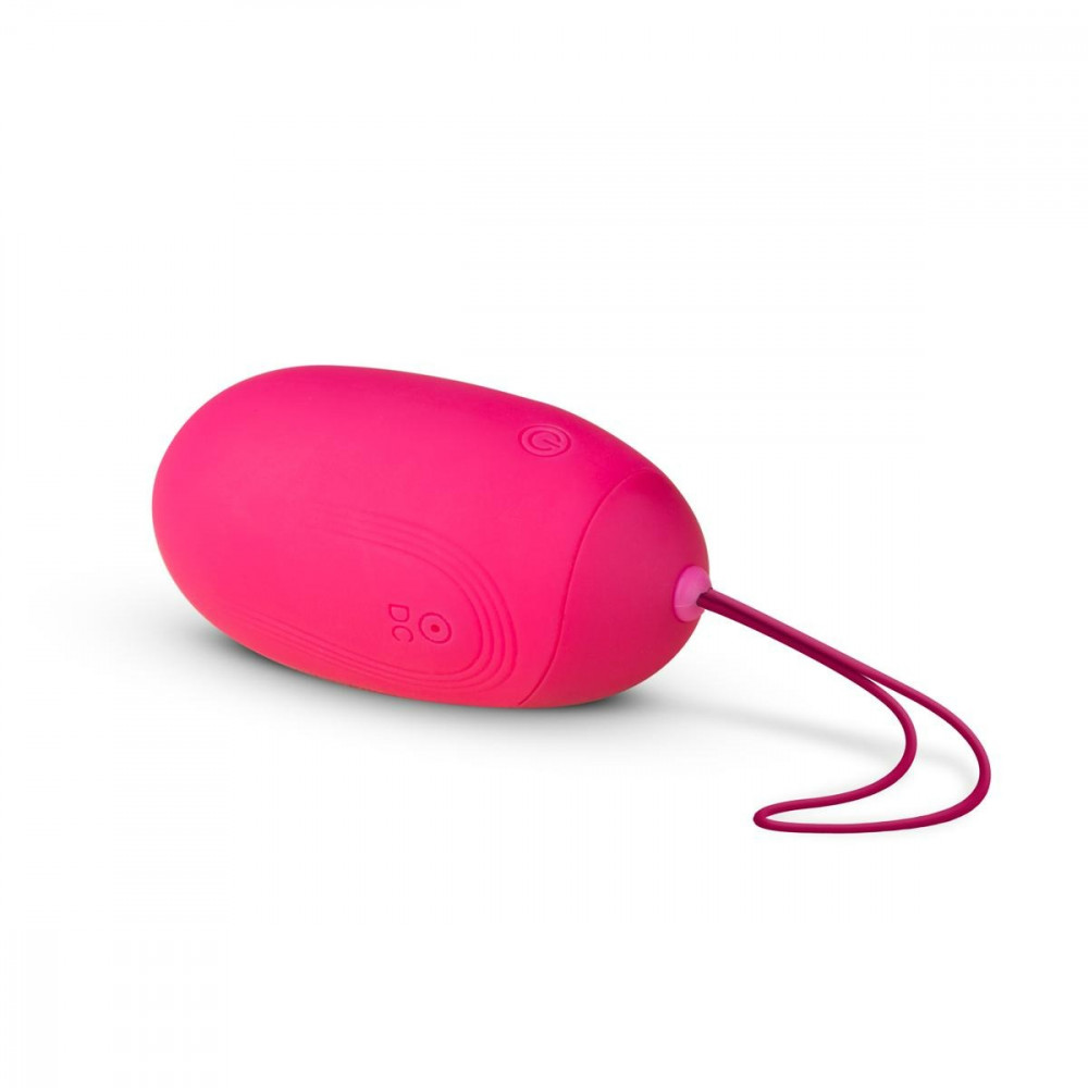 Секс игрушки - Виброяйцо XL Easytoys, с дистанционным пультом, силиконовое, розовое, 8 х 3.8 см 3
