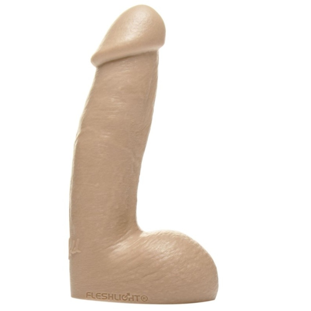 Секс игрушки - Фаллоимитатор реалистичный Fleshjack Boys Reno Gold Dildo (RP), бежевый, 17.8 см х 4.6 см 1